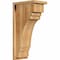 Ekena Millwork Pescadero Rough Sawn Corbel w/Backplate, Western Red Cedar, 8"W x 12"D x 24"H COR08X12X24PEC01RWR - alternate 1